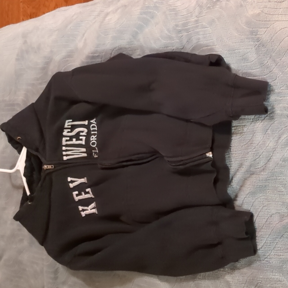 Key West Florida Crop hoodie  women's size small